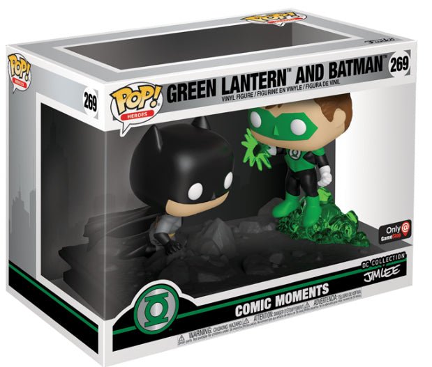 Comic Moments: Green Lantern And Batman #271 (GameStop Exclusive) - With Box - Funko Pop