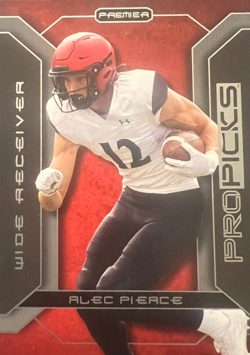 2022 Wild Card: Pro Picks: Alec Pierce (Red - Silver) #PP-26