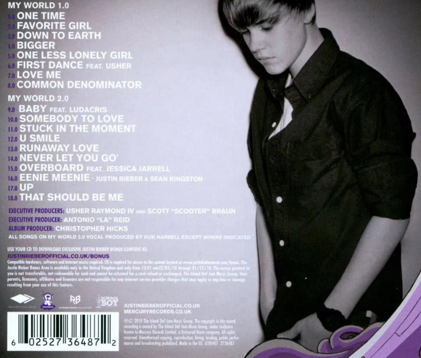 Justin Bieber - My World 2.0 (2010) - CD