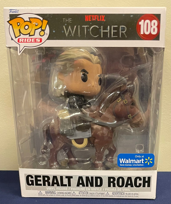 The Witcher: Geralt And Roach #108 (Walmart Exclusive) - With Box - Funko Pop