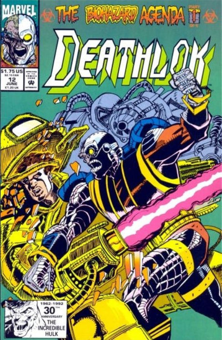 Deathlok #12 Direct Edition (1992)