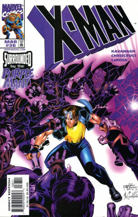 X-Man #36 Direct Edition (1998)