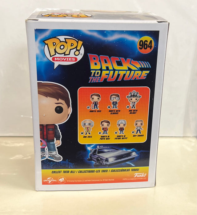 Back To The Future: Marty With Hoverboard #964 (Walmart Exclusive) - With Box - Funko Pop