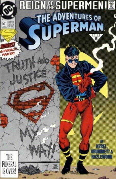 Adventures of Superman #501 Standard Edition - Direct (1993)