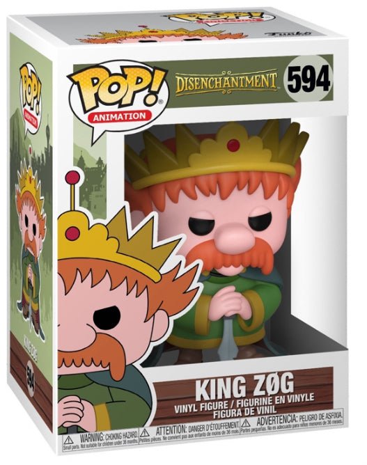 Disenchantment: King Zøg #594 - In Box - Funko Pop