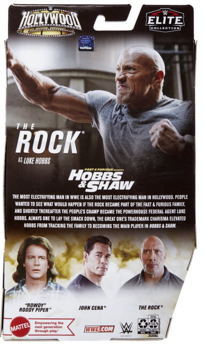 WWE Hollywood The Rock As Luke Hobbs - New - Toys And Collectibles