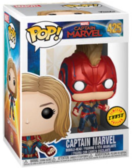 Marvel Captain Marvel: Captain Marvel #425 (Chase) - With Box - Funko Pop