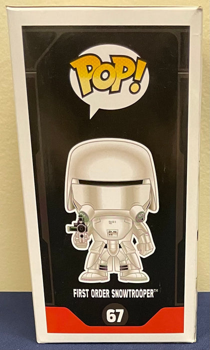 Star Wars: First Order Snowtrooper #67 - With Box - Funko Pop