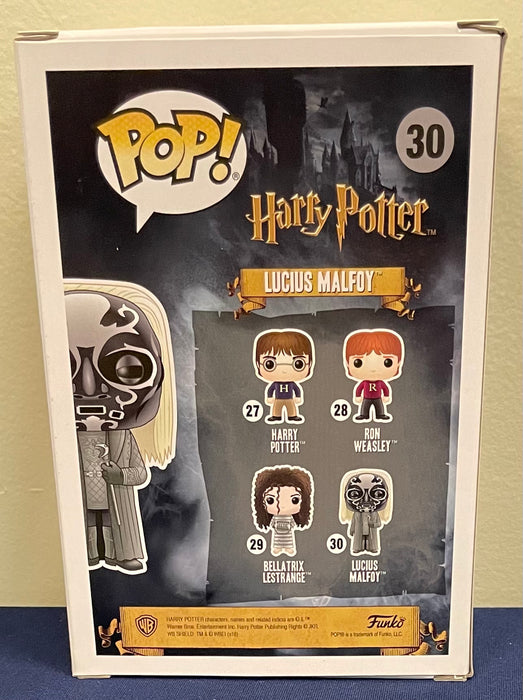 Harry Potter: Lucius Malfoy #30 (Hot Topic Exclusive) - With Box - Funko Pop