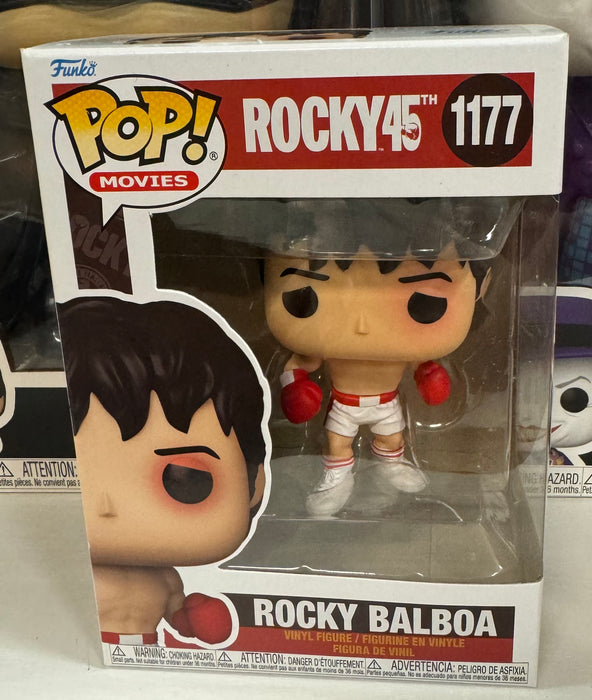 Rocky 45TH: Rocky Balboa #1177 - With Box - Funko Pop