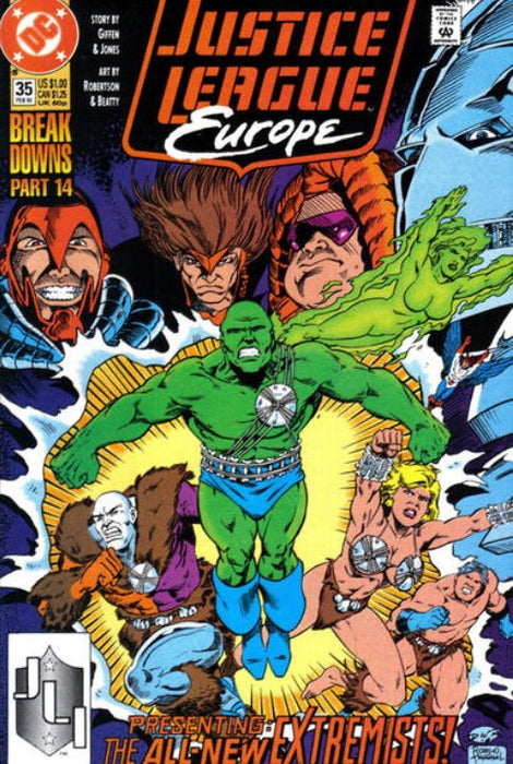 Justice League Europe #35 Direct Edition (1992)