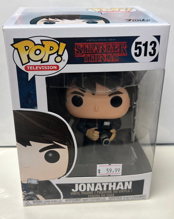 Stranger Things: Jonathan #513 - With Box - Funko Pop