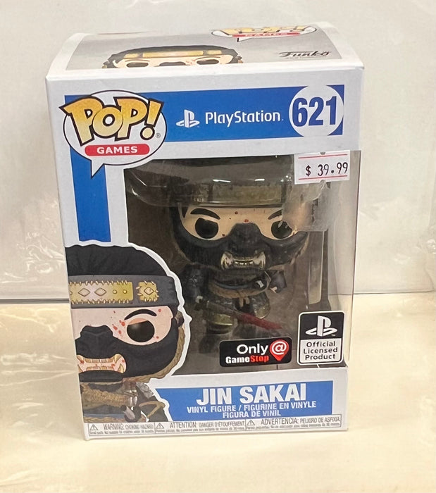 PlayStation: Jin Sakai #621 (GameStop Exclusive) - In Box - Funko Pop