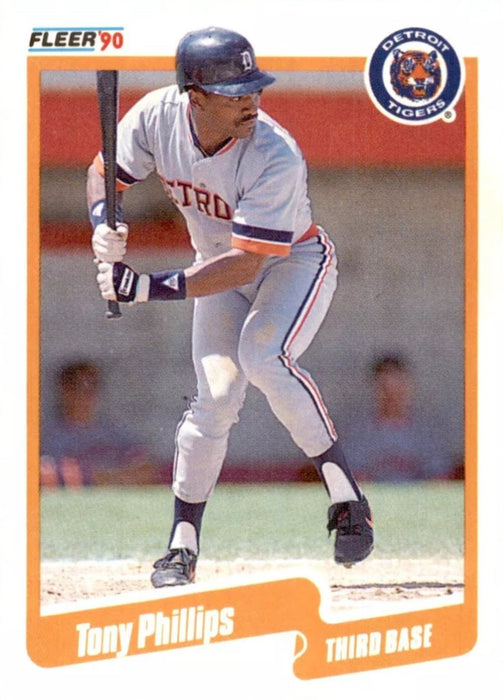 1990 Fleer Update Tony Phillips #U-99