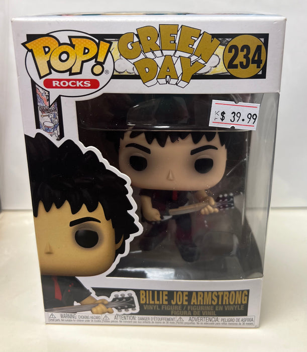 Green Day: Billie Joe Armstrong #234 - With Box - Funko Pop