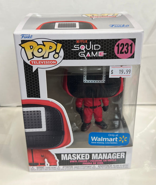 Squid Game: Masked Manager #1231 (Walmart Exclusive) - In Box - Funko Pop