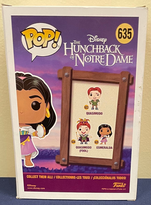 Disney The Hunchback Of Notre Dame: Esmeralda #635 - In Box - Funko Pop