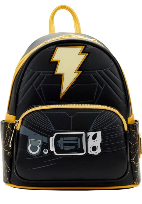 Black Adam Light Up Mini Backpack - New