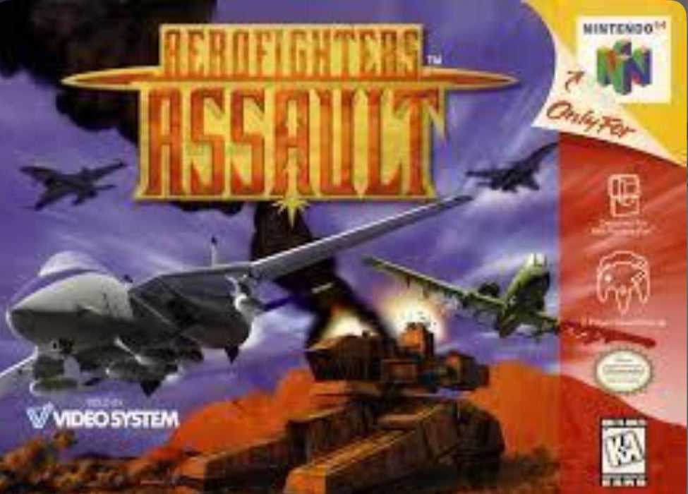 Aerofighter Assault - Cart Only - Nintendo 64