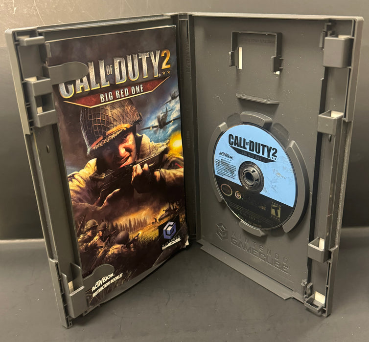 Call Of Duty 2 Big Red One - Complete In Box - Nintendo Gamecube