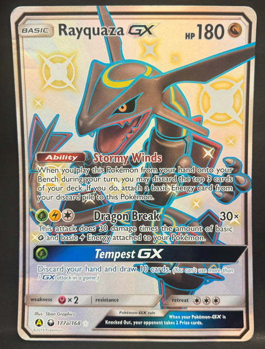 Rayquaza GX - 177a/168 - Jumbo Cards (PR) - Lightly Played