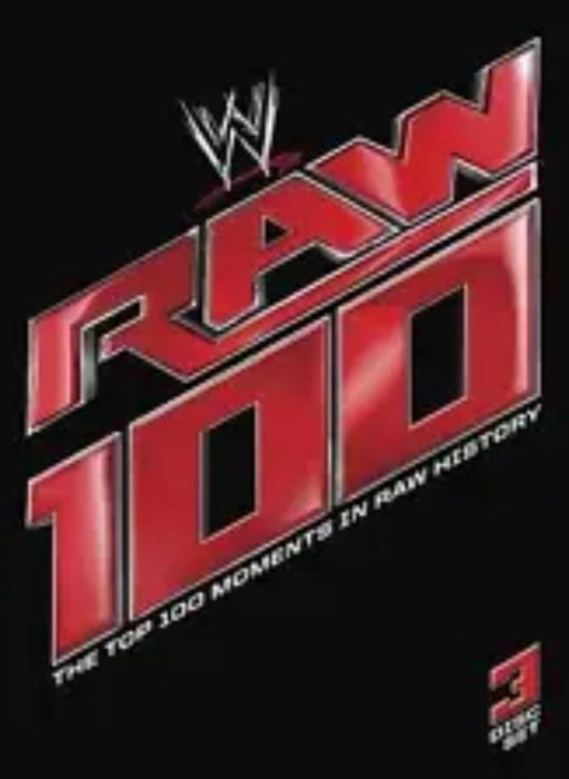 WWE Raw 100: The Top 100 Moments in Raw History (2012 3-Disc Set) - Used