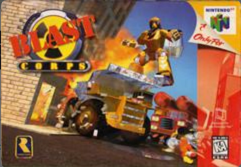 Blast Corps - Cart Only - Nintendo 64