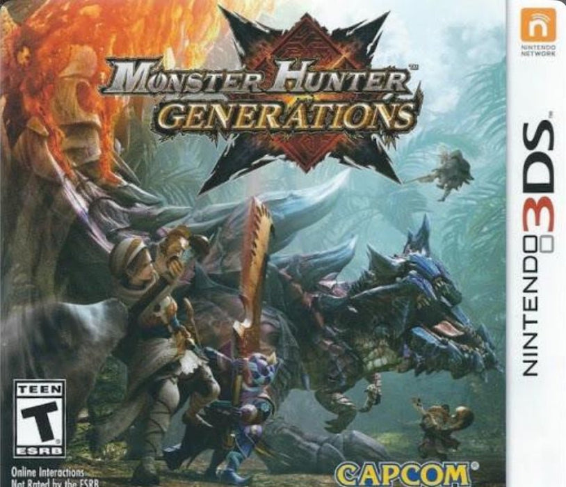 Monster Hunter Generations                      Nintendo 3DS