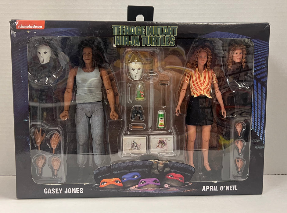 NECA Teenage Mutant Ninja Turtles April O’Neil And Casey Jones - New - Toys