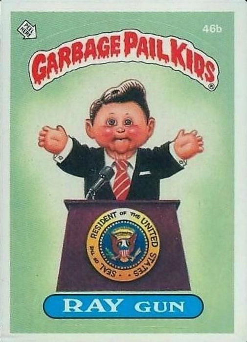 RAY Gun #46b 1985 - Garbage Pail Kids Singles