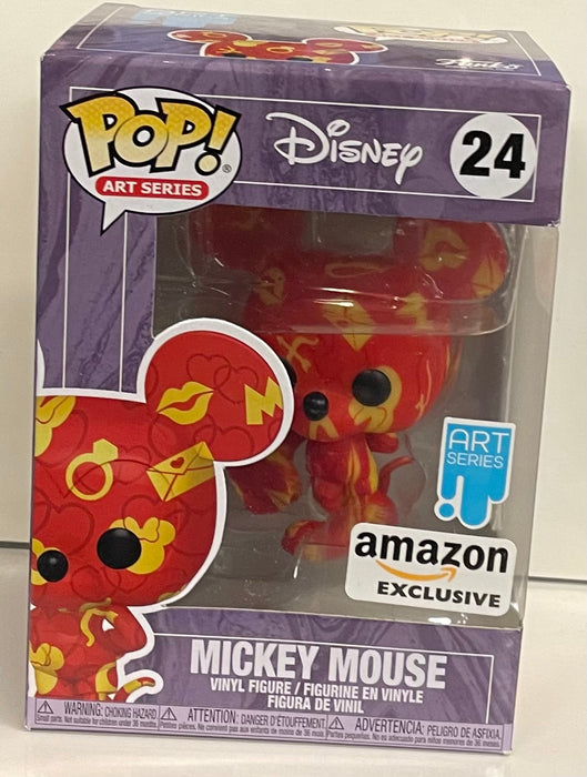 Disney: Mickey Mouse (Amazon Exclusive) (Art Series) #24 - With Box - Funko Pop