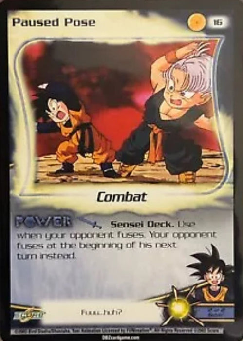 Paused Pose #16 - 2003 Dragon Ball Z: Score