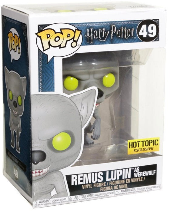 Harry Potter: Remus Lupin As Werewolf #49 (Hot Topic Exclusive) - With Box - Funko Pop