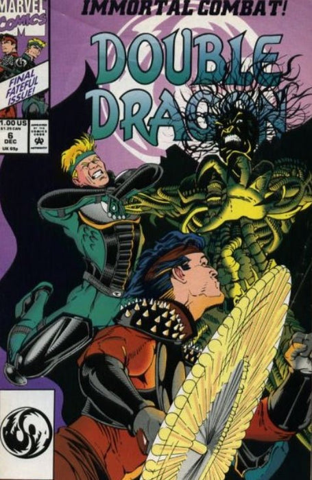 Double Dragon #6 Direct Edition (1991)