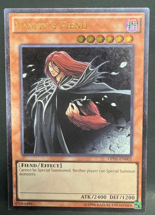 Vanity's Fiend (UTR) - OTS Tournament Pack 1 (OP01) - Near Mint