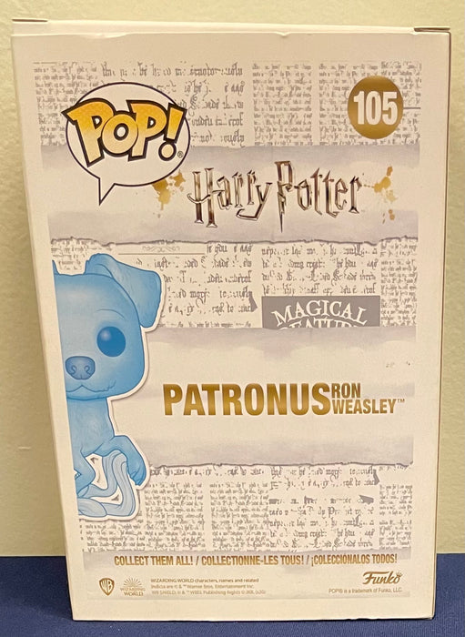 Harry Potter: Patronus Ron Weasley #105 - With Box - Funko Pop