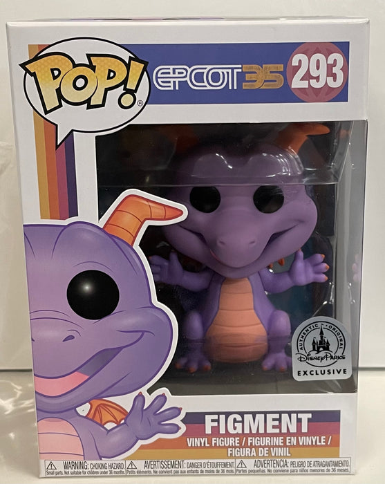 Epcot: Figment #293 (Disney Parks Exclusive) - In Box - Funko Pop