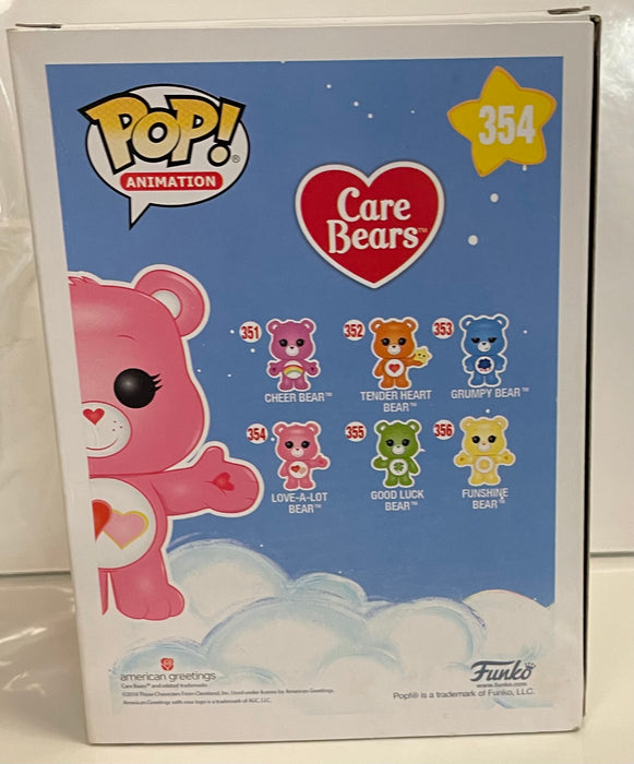 Care Bears: Love-A-Lot Bear (Glitter) #354 (Entertainment Earth Exclusive) - With Box - Funko Pop