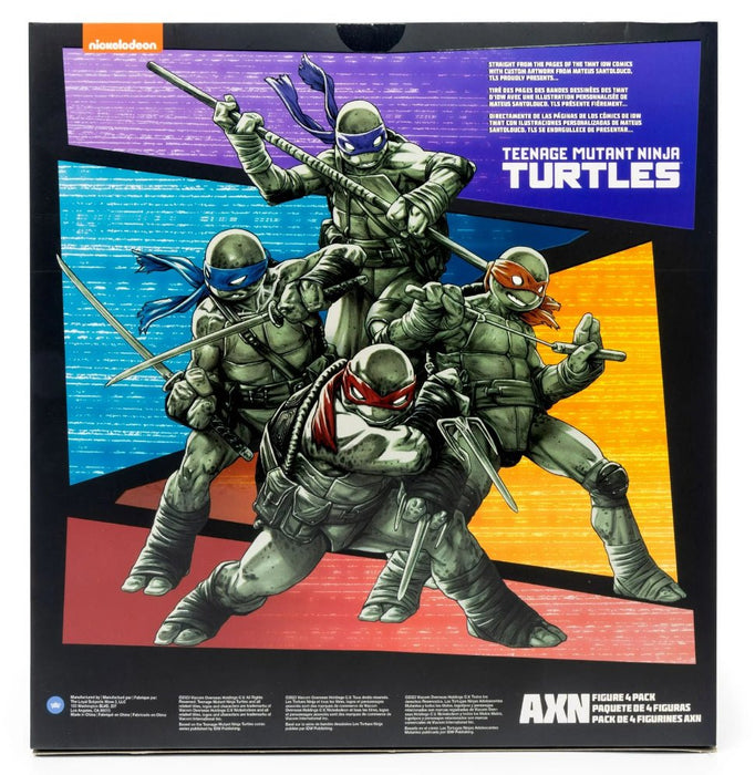 Teenage Mutant Ninja Turtles 4 Pack Action Figures (The Loyal Subjects Los Angeles) - New - Toys And Collectibles