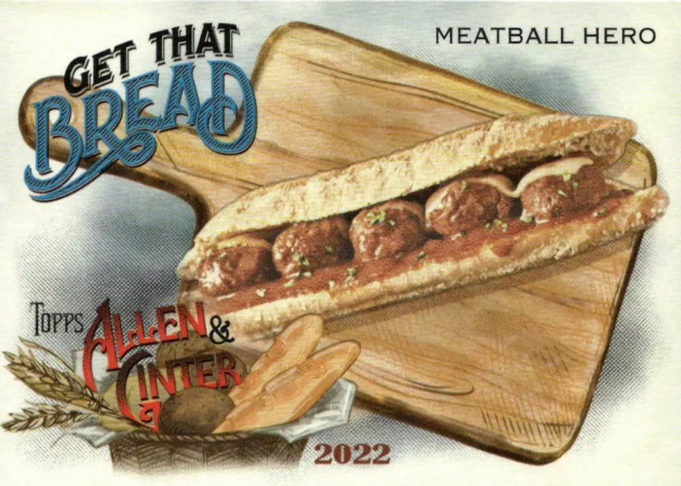 2022 Topps Allen & Ginter Meatball Hero #GTB-8