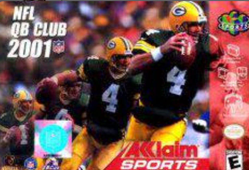 NFL Quarterback Club 2001 - Cart Only - Nintendo 64