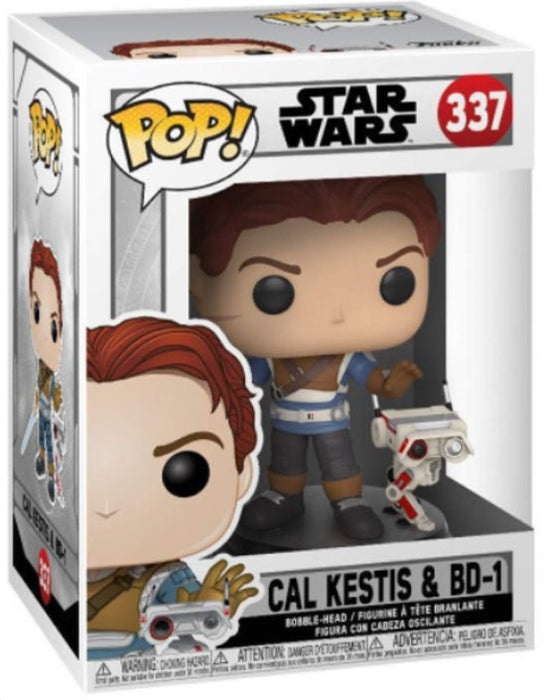 Star Wars: Cal Kestis & BD-1 #337  - With Box - Funko Pop