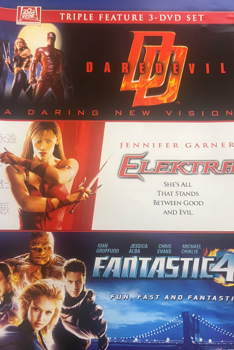 Daredevil / Elektra / Fantastic 4 (Triple Feature) - DVD