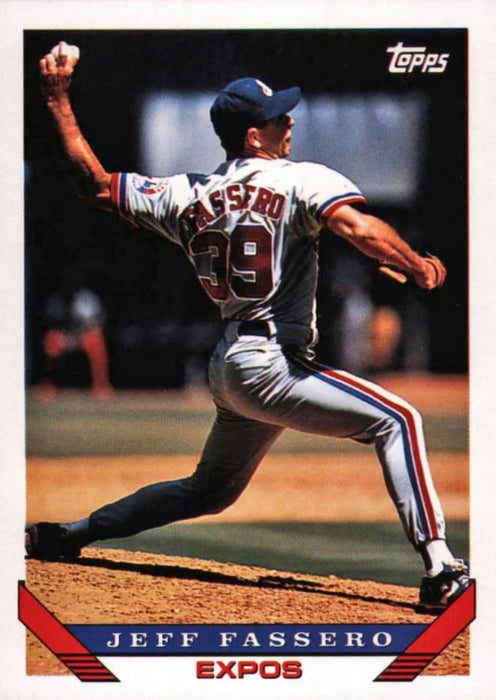 1993 Topps Jeff Fassero #178