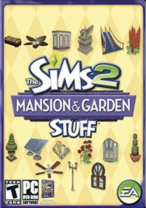 The Sims 2 Mansion & Garden Stuff - (CIB) (PC)