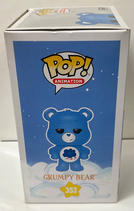 Care Bears: Grumpy Bear #353 (Flocked) (Box Lunch Exclusive) - With Box - Funko Pop