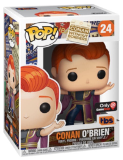 Conan Without Borders: Conan O’Brien #24 (GameStop Exclusive) - In Box - Funko Pop