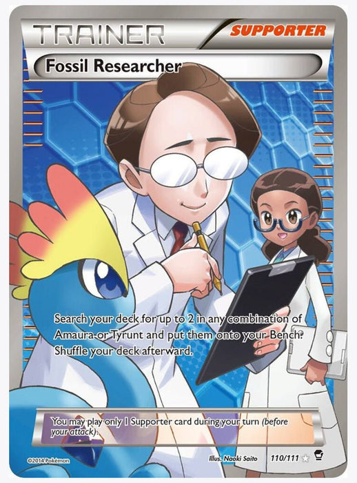 Fossil Researcher 110/111 (Full Art) - XY - Furious Fists (FFI)