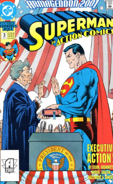 Action Comics Annual #3 Direct Edition (1991)