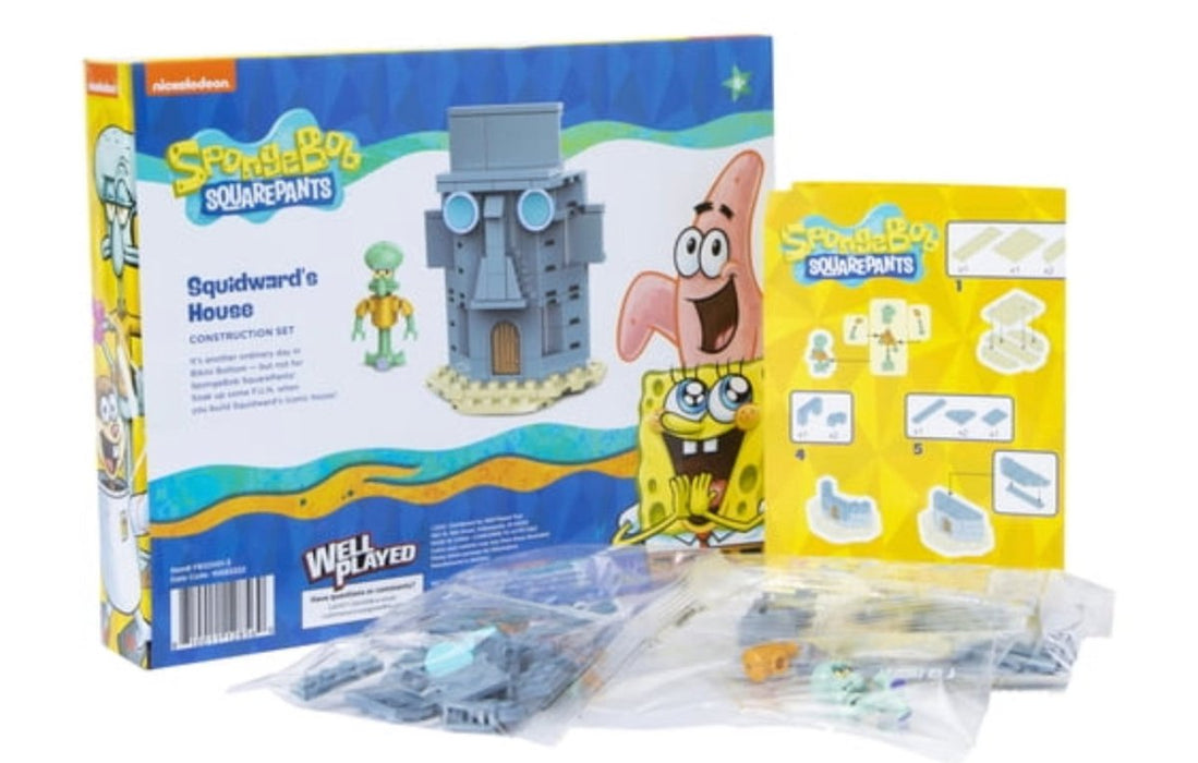 SpongeBob SquarePants Construction Set: Squidward's House 70 pieces - New - Toys And Collectibles